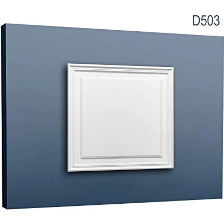 Orac Türpaneel D503, 55 cm x 55 cm, vorgrundiert, extrudiertes Polystyrol (HDPS), zeitloses Design für Innen- und Außenbereich – Bild 2