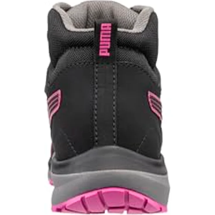 PUMA ASPIRE PINK DISC MID S3S ESD FO HRO SR Sicherheitsschuh mit MOtion WNS Sohle, flexibler Anti-Perforation und Triple Arch Support, Schwarz/Pink, Größe 40 – Bild 6