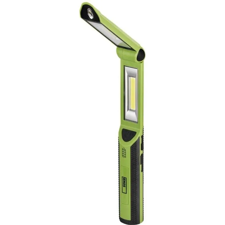 Emos LED Taschenlampe P4535, wiederaufladbar (670 lm, schwarz-grün)