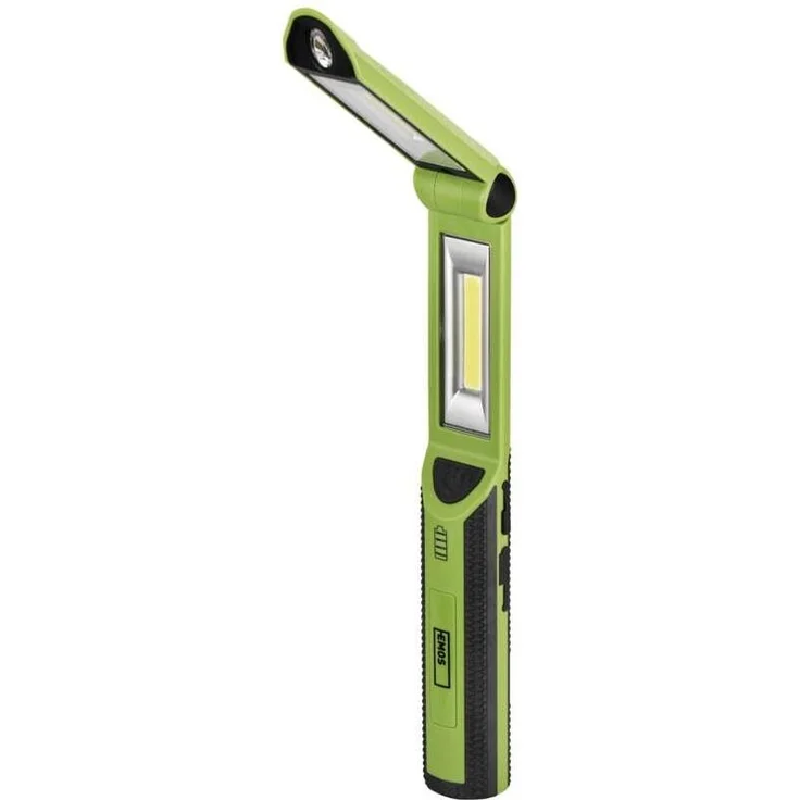 Emos LED Taschenlampe P4535, wiederaufladbar (670 lm, schwarz-grün) – Bild 1