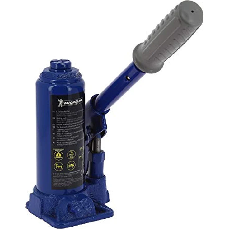 Michelin Flaschenheber 3T, Wagenheber mit Hubhöhe von 195 mm bis 385 mm, Komfortgriff und Gummisohle – Bild 1