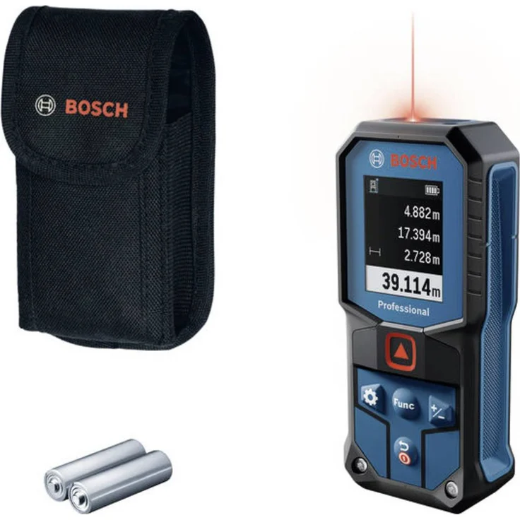 Bosch Professional GLM 40-31, Laser-Entfernungsmesser mit 40m Reichweite, robust und IP65-zertifiziert