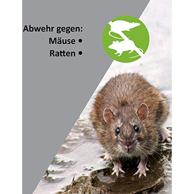 ISOTRONIC Mäusevertreiber mit Ultraschall gegen Mäuse & Ratten – batteriebetriebener Mäuseschreck für Garten, Haus, Keller, Dachböden, Garagen UVM. – tierschonend & sicher – 30 m² Wirkungsbereich – Bild 2