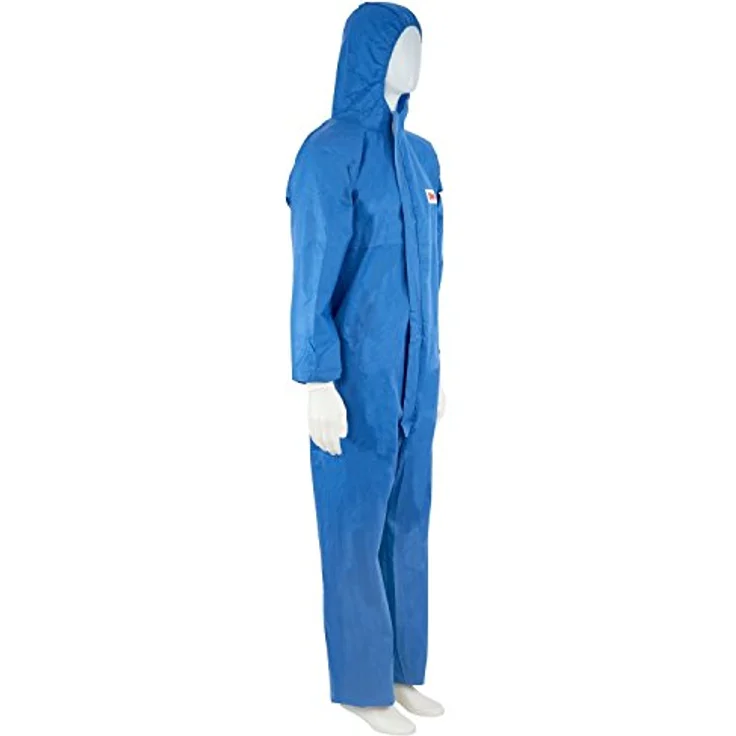 3M 45303XL Schutzanzug 4530, Atmungsaktiv, Antistatisch, Flammhemmend, Kleidergröße XXXL, Blau – Bild 4