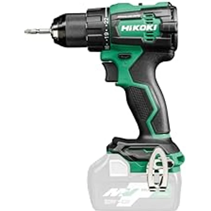 HiKOKI KC18DEWHZ Combo-Kit, 4-teiliges Akku-Set mit Bohrschrauber, Schlagschrauber, Winkelschleifer und Bohrhammer, 18V Brushless Motor, 3 Akkus und Ladegerät in stabiler Transporttasche – Bild 4