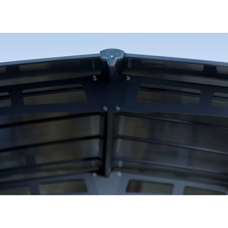 Palram Arcadia 5000 Carport, robuster Aluminium-Unterstand für ganzjährige Nutzung, grau, schneelastfähig bis 150 kg/m² – Bild 5