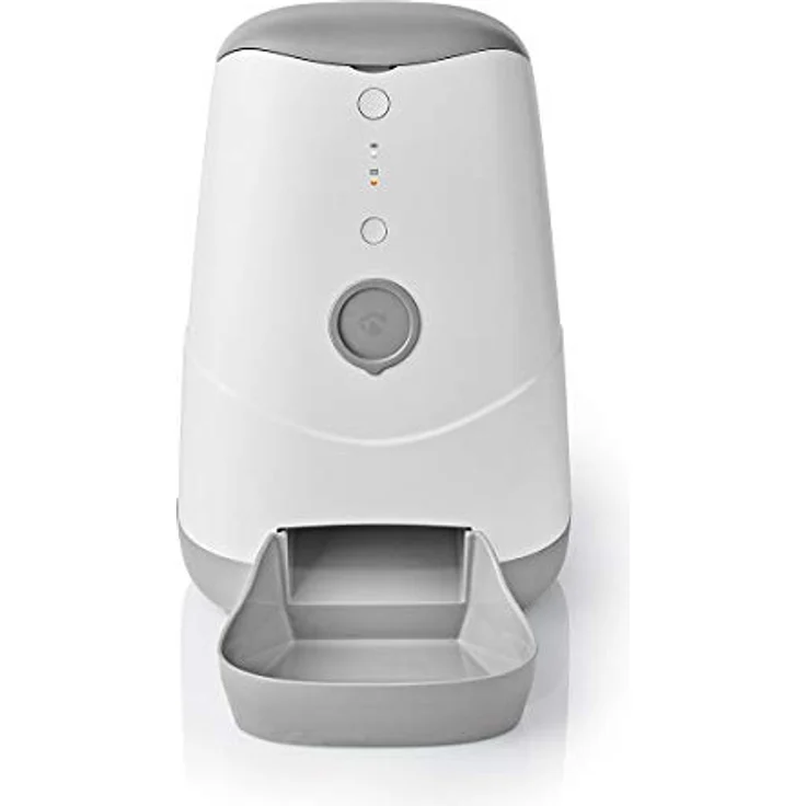 Nedis SmartLife Futterspender für Haustiere Wi-Fi 3.7 l AndroidT / IOS, weiß, Futternapf mit automatischer Fütterungsfunktion und Sensorsystem – Bild 1