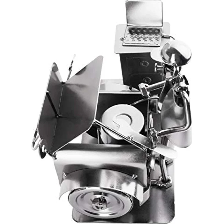 BRUBAKER Schraubenmännchen Automechaniker - Metallfigur Handarbeit - Geschenkidee – Bild 7