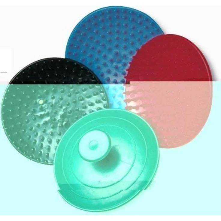 Karlie - Gummistriegel RUND - schwarz