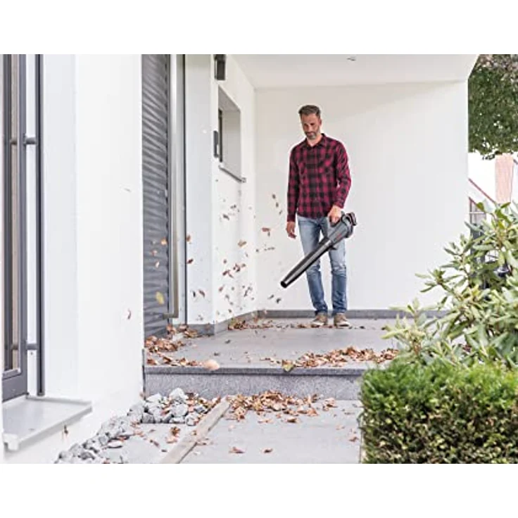 AL-KO 18 V Bosch Home And Garden Compatible Akku-Laubbläser Lb 1860 Set mit Akku 18 V 2,5 Ah und Ladegerät – Bild 5