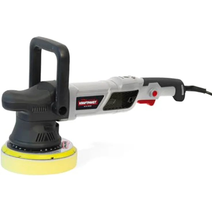 DINO KRAFTPAKET Poliermaschine Exzenter 950W 15mm Hub Digitale Anzeige 640229 – Bild 3