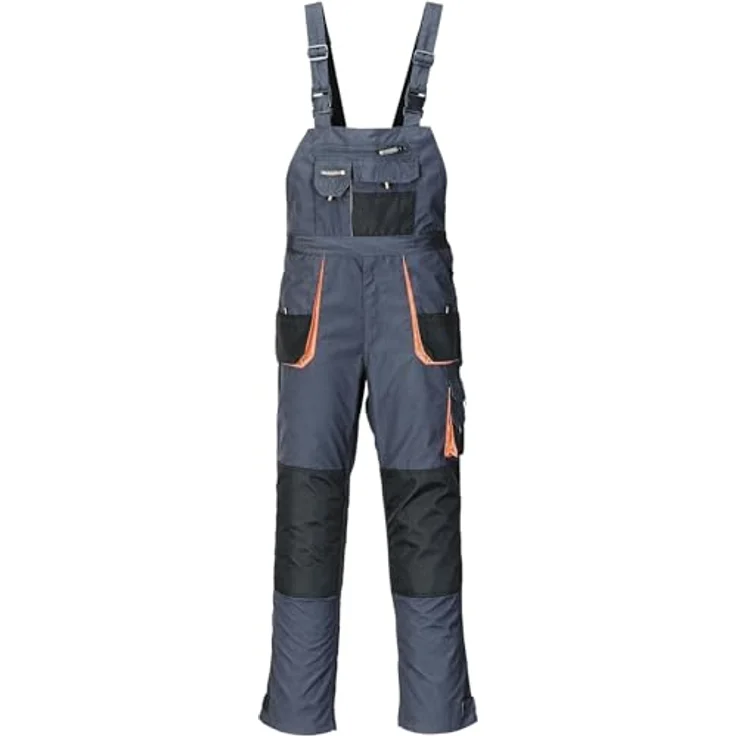 Terratrend Job Arbeitslatzhose, Größe 56, dunkelgrau/schwarz, Original terrax Qualität – Bild 2