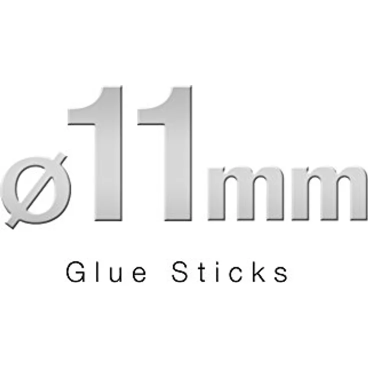 Steinel Cristal Klebesticks 11 mm, 10 Sticks, 250g, durchsichtiger Schmelzkleber für kaum sichtbare Klebestellen – Bild 6