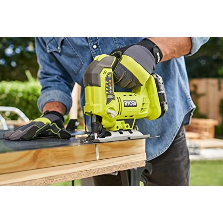 Ryobi 5132002810 Stichsägenblatt TLG. RAK6JSBW | Sägeblatt-Set für Holz | geeignet Stichsägen des ONE + System | Universalaufnahme | inkl. Feinschnittklingen | 6-teilig – Bild 5
