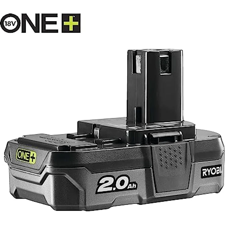 RYOBI Akku-Starter-Set RC18120-120C 18V 2Ah, ONE+ Akku-System, Lithium-Ionen-Akku – Bild 3