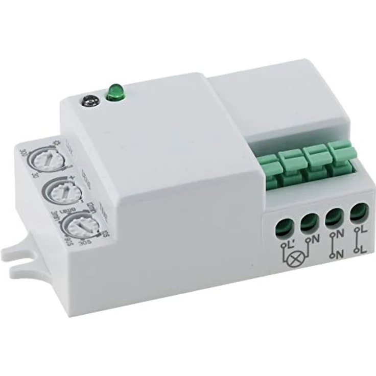 ChiliTec Bewegungsmelder Micro 12V bis 24V 360° HF Hochfrequenz LED für Wand- und Deckenleuchten, ideal für Wohnwagen und Campingmobil – Bild 1