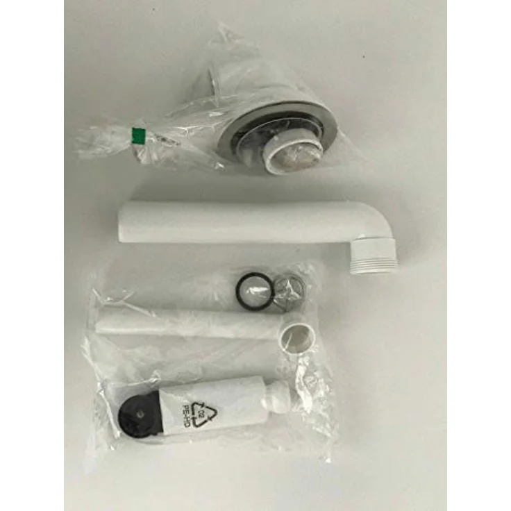 Villeroy & Boch Profi Ablaufgarnitur verchromt für Einbauspülen, inkl. Installationkitt, 3,5 Zoll Anschluss – Bild 2