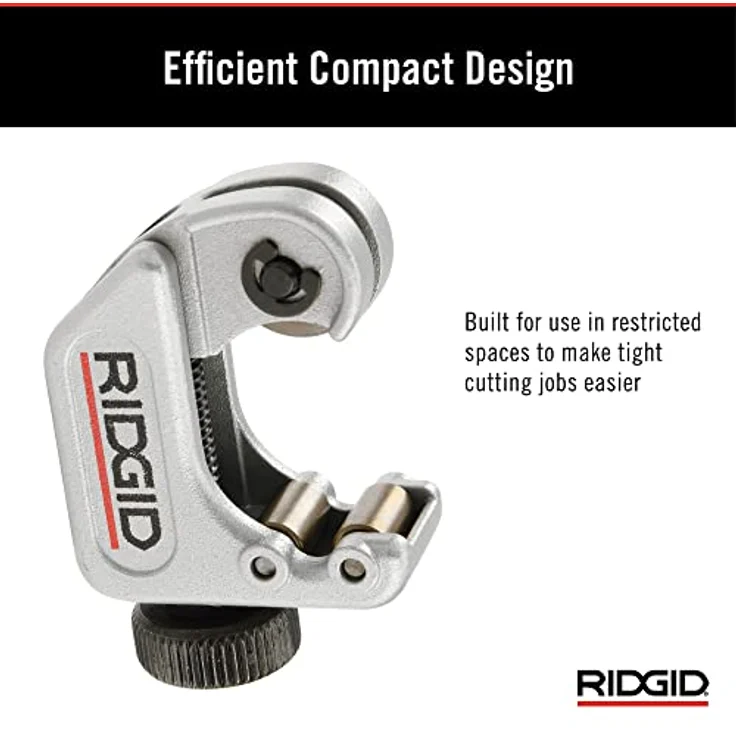 RIDGID 32985 Modell 104 Rohrabschneider für beengte Arbeitsbereiche, Rohrabschneider für Rohre mit einem Durchmesser von 5 mm bis 24 mm – Bild 4