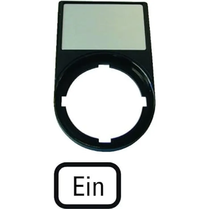Eaton M22S Beschriftungshalter für Drucktasten Ein, Packung a 10 Stück, Schalter-Zubehör für individuelle Beschriftung