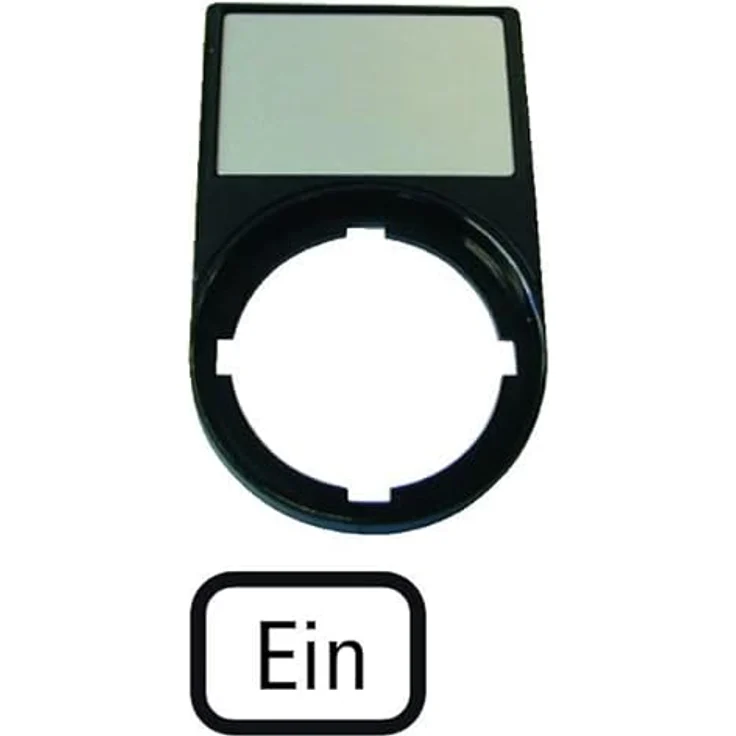Eaton M22S Beschriftungshalter für Drucktasten Ein, Packung a 10 Stück, Schalter-Zubehör für individuelle Beschriftung