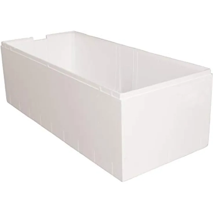 Calmwaters - Modern Curved - Badewannenträger aus Styropor für Rechteck-Badewannen in 180 x 80 cm - 03AX3362