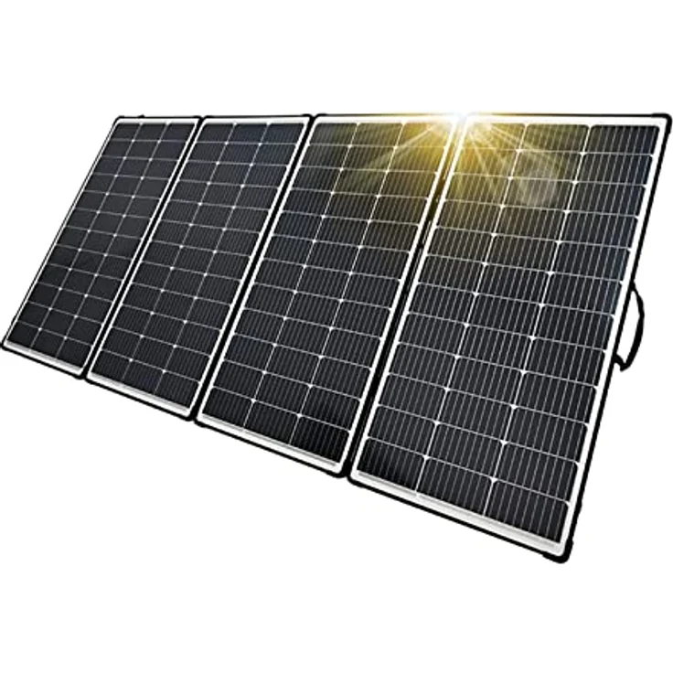 enjoy solar Faltbares Solarpanel Gaia Max, 440W Monokristallin, 12V, tragbare Solartasche für Outdoor und Notfälle – Bild 1