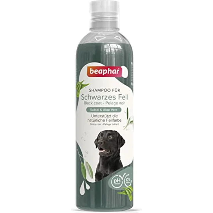 beaphar - Hunde Shampoo für schwarzes Fell - 250 ml – Bild 1