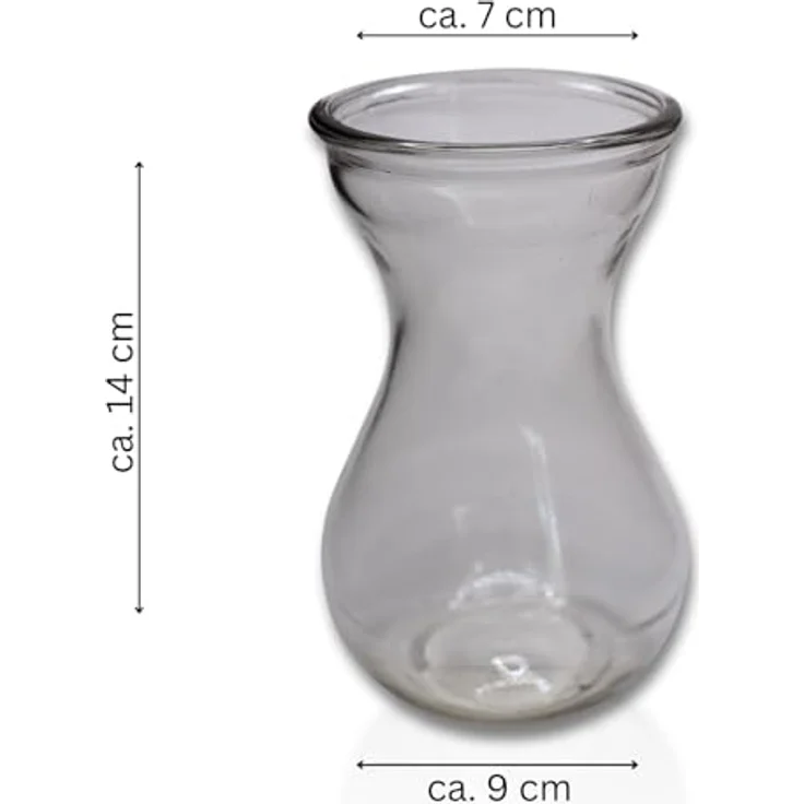 Hyazinthengläser (3 Stück), Ideal für präparierte Hyazinthen – Bild 4