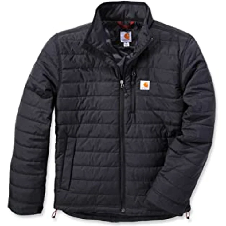 Carhartt Gilliam Jacke schwarz, Wasserabweisende Herren-Jacke mit Dreifach-Steppung – Bild 3