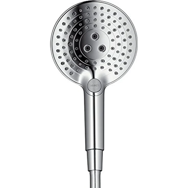 hansgrohe Duschsystem Raindance S Showerpipe 300 1jet mit Thermostat - Chrom, höhenverstellbar, schwenkbar, sicherheitssperre bei 40°C - Preisvergleich – Bild 3