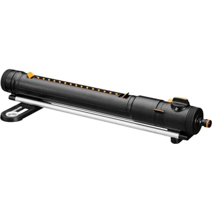 No Name Fiskars X-Series, oszillierender Rasensprenger mit einstellbarer Reichweite, Durchflussregelung und rostfreiem Filter – Bild 1
