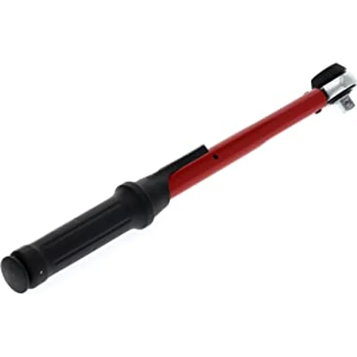 GEDORE red Drehmomentschlüssel für Links- und Rechtsgewinde, 3-8 Zoll, 10-50 Nm, Stahlrohr, Rot-Schwarz – Bild 3