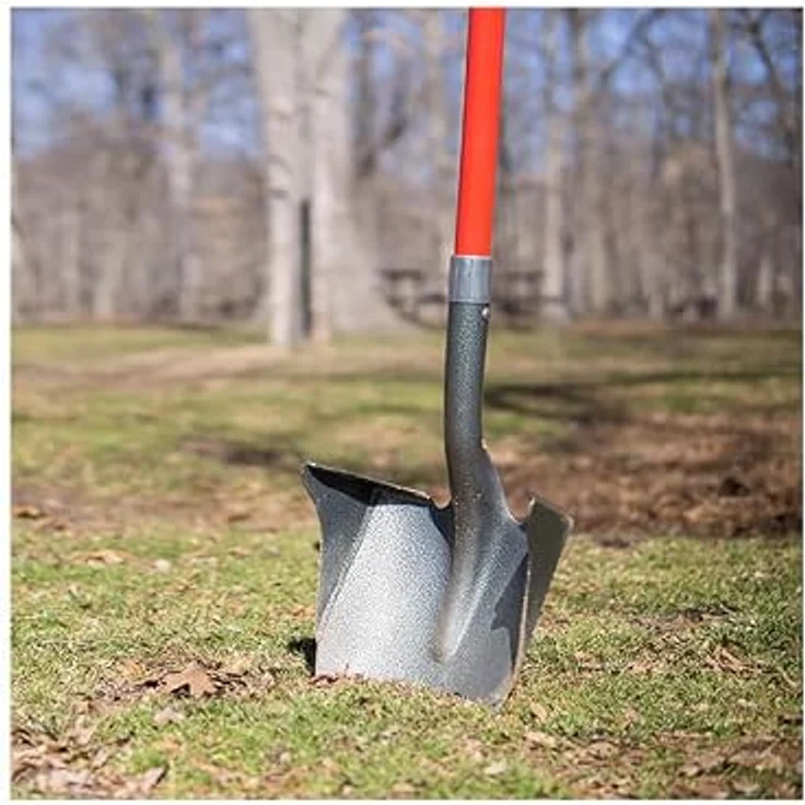 Root Slayer® Spaten Radius Wurzelspaten Set, 3-teilig, mit Blumenkelle und Gartenschaufel, ergonomischer Griff, scharfe Klinge mit Zähnen zum Wurzelschneiden, Kohlenstoffstahl – Bild 8