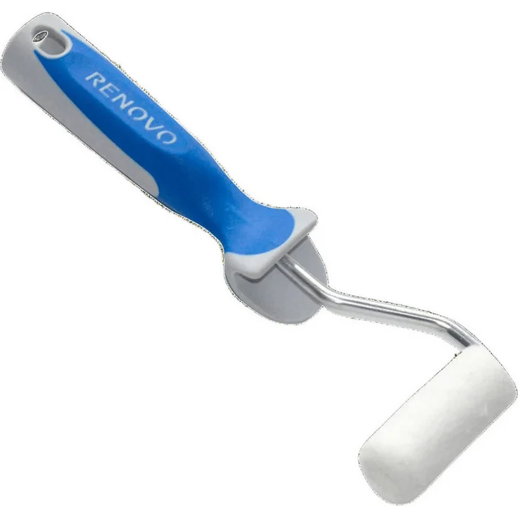 Renovo Farbroller Acryl Top Roller Komplett-Set, 11 cm Arbeitsbreite, Soft Touch Griff, 6 mm Bügelstärke