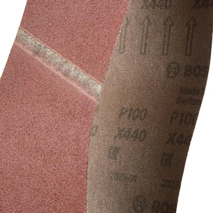 Bosch 9tlg. Schleifband-Set verschiedene Materialien (Körnung 60-80-100) – Bild 3