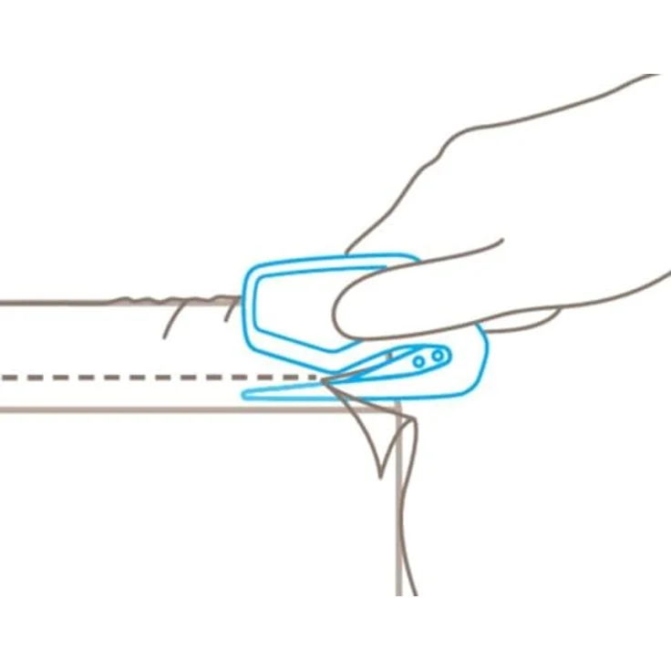 Martor SECUMAX POLYCUT, Sicherheitsmesser mit spitzer Klinge, Einwegmesser aus Kunststoff, handlich und leicht – Bild 9