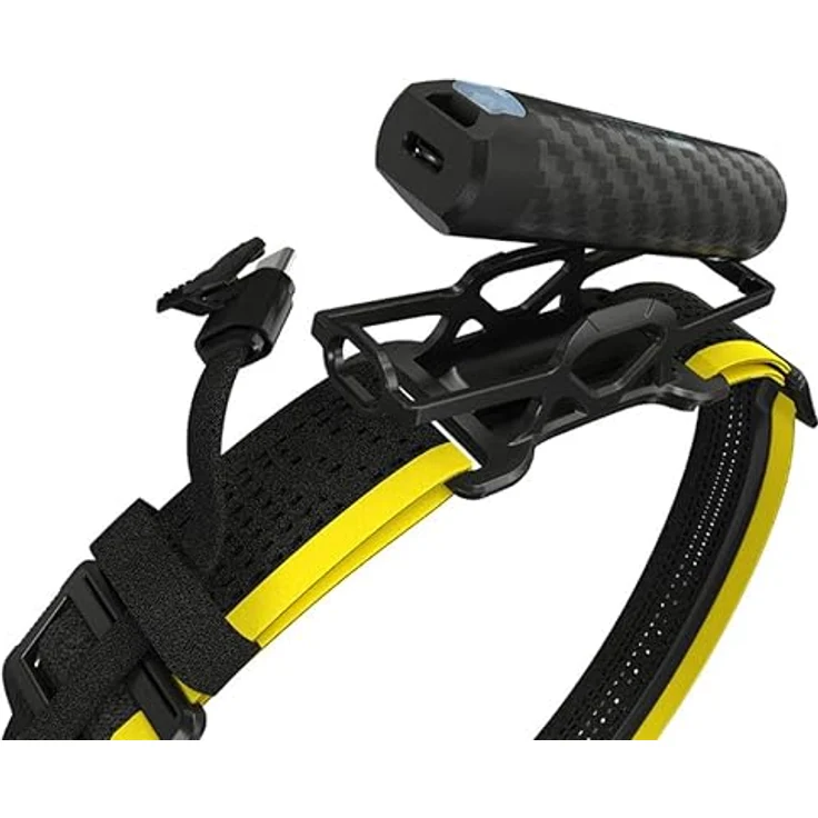 Nitecore Carbon Battery™ 6K Extended Headlamp Runtime Kit, leichtes Taschenlampen-Zubehör mit 6000 mAh Lithium-Ionen-Akku und USB-C Ladeanschluss – Bild 3