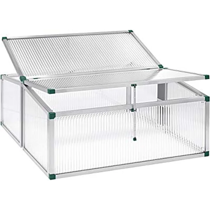 Beckmann FT4 Frühbeet Typ Allgäu Modell 4 Größe 2 mit 16 mm Polycarbonat Stegdreifachplatten