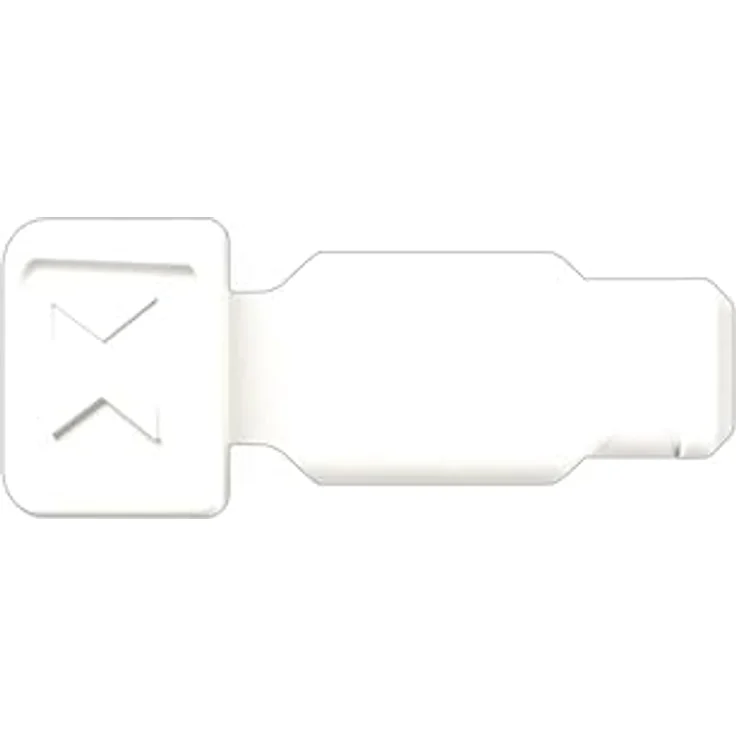 Knipex ColorCode Clips, persönliche Kennzeichnung für KNIPEXtend Werkzeuge, weiß, 10 Stück – Bild 2