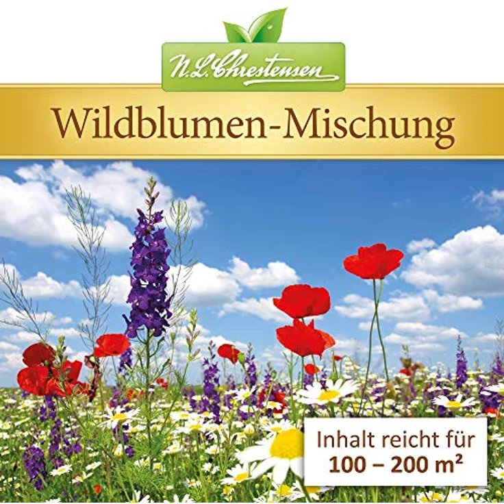N.L. Chrestensen 1-Liter-Eimer Wildblumen-Mischung – Bild 3