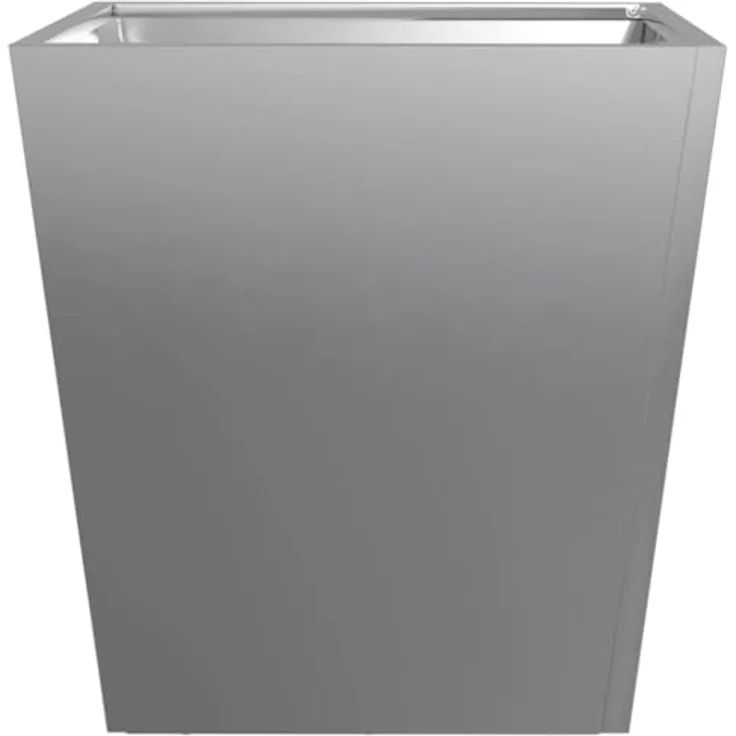 vidaXL Pflanzkübel, Blumenkübel mit Boden, Verzinkter Stahl, Stabiles und langlebiges Material, Viel Platz – Bild 4