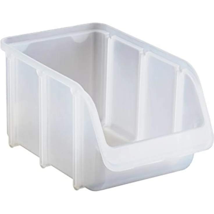 hünersdorff Sichtbox - Stapelbox - Lagerbox in Größe 3, stapelbar, Farbe: Transparent, 673700 – Bild 2