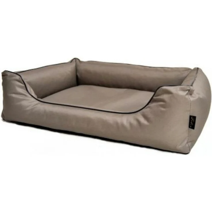 Ollesch Tierbett Lebon Hundebett Paula PLUS - Beige, Memory Effekt, Gelenk- und Wirbelsäulen-schonender Schlaf, 80 x 60 cm – Bild 1