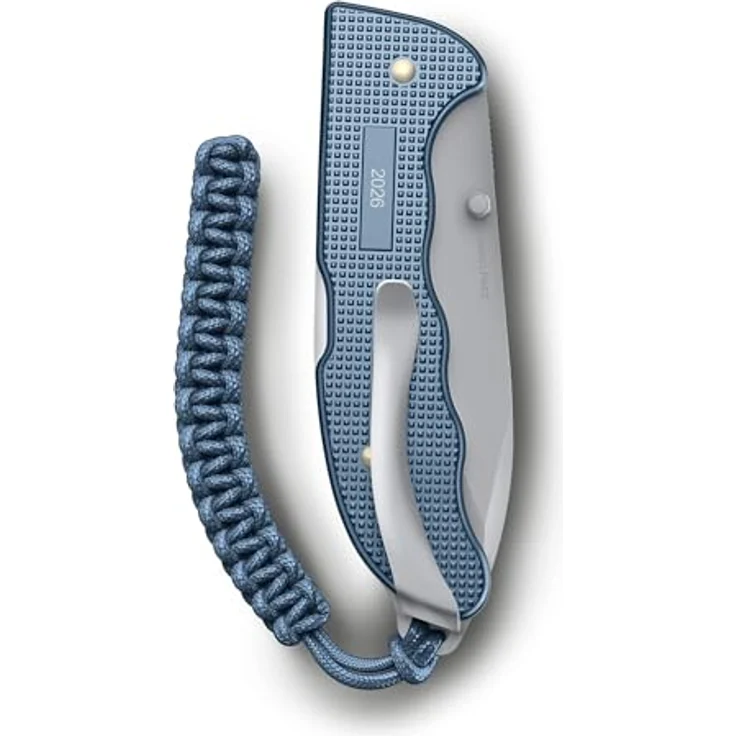 Victorinox Evoke Alox Limited Edition 2026, Taschenmesser mit 5 Funktionen, groß, Swiss Made, Edelstahlklinge 10 cm, Glacial Blue, inkl. Geschenkbox – Bild 4