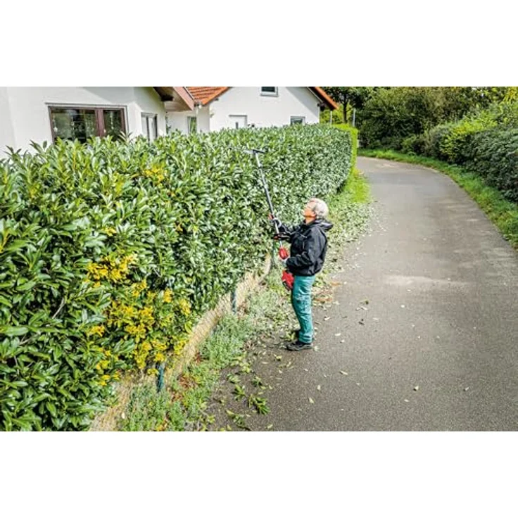 FLEX Heckenscheren-Vorsatz GHT-A, 45 cm Schwert, 137 cm Gesamtlänge, mit Dual-Action Laserschliff, max. Schnittkapazität 20 mm – Bild 3