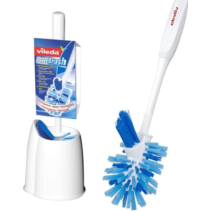 Vileda PowerBrush WC-Bürsten Set für perfekte Reinigung bis unter den Rand – Bild 1