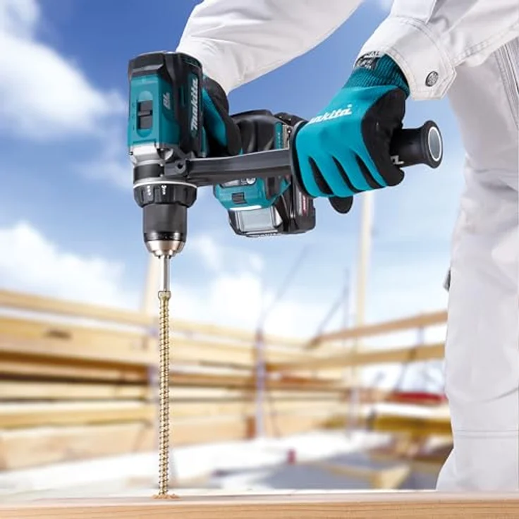 Makita DF 003 GZ XGT 40 V Max Akku Bohrschrauber, bürstenlos, 180 Nm, ohne Akku und Ladegerät, kompakt mit LED-Arbeitsleuchte – Bild 13