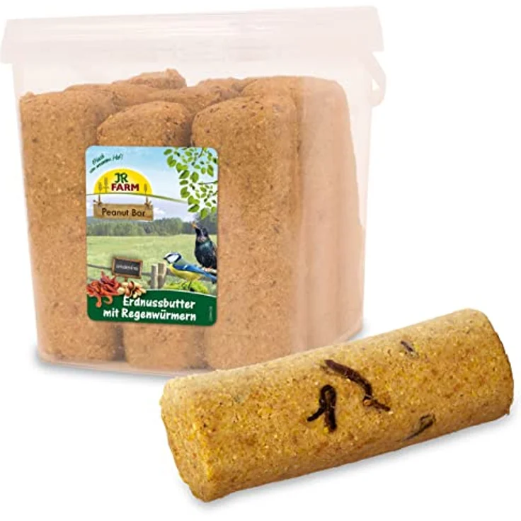 JR FARM Garden PBar Erdnussbutter Regenwürmer 3,15kg Eimer – Bild 1