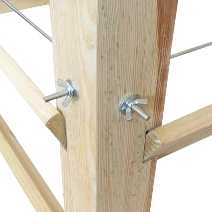 NATIV Komposter Garten, Holzkomposter Stecksystem, 570 Liter, kesseldruckimprägniertes Holz – Bild 5