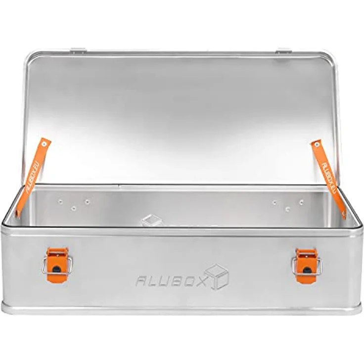 ALUBOX Werkzeugkoffer Motorradkoffer Outdoor Transportkiste (45 Liter) Volle Aluminiumkonstruktion, spritzwassergeschützt, 1 mm Wandstärke – Bild 5